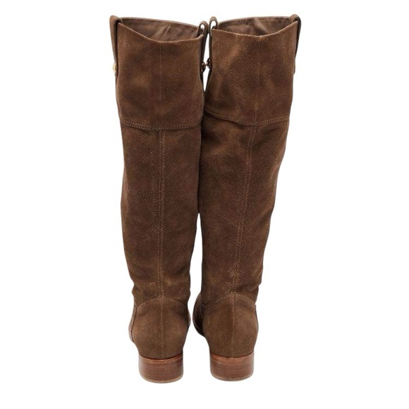 Louis Vuitton Brown Monogram Suede Zanzibar High Boots in size 35 - Picture 5 of 8